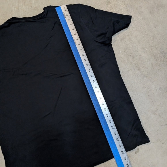 Robert Barakett Pima Cotton Shirt Mens XXL Black Short Sleeve - Picture 5 of 6